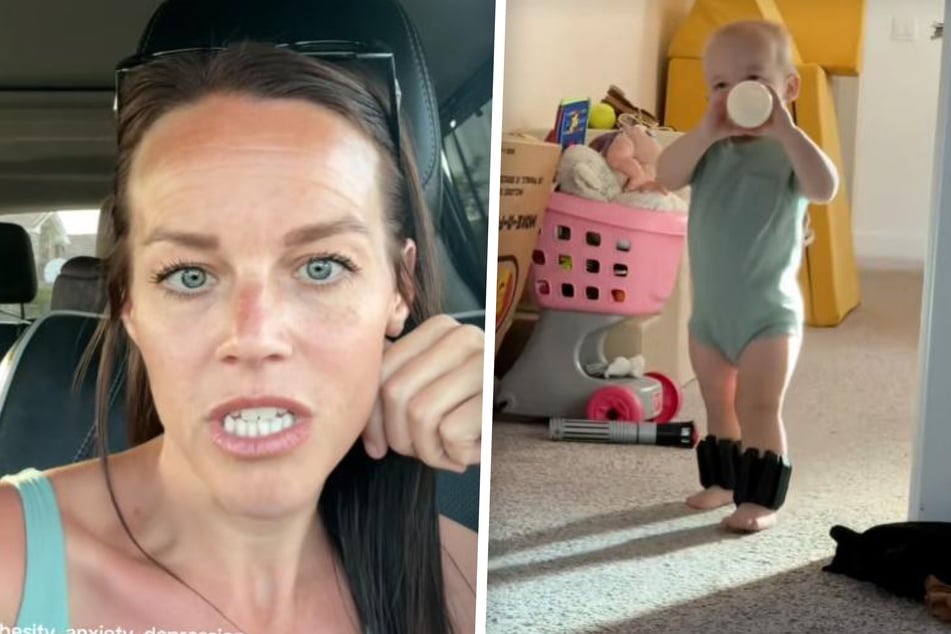 Farryn Mathie (35) sorgte mit ihrem Sohn Milo für einen viralen Hit.