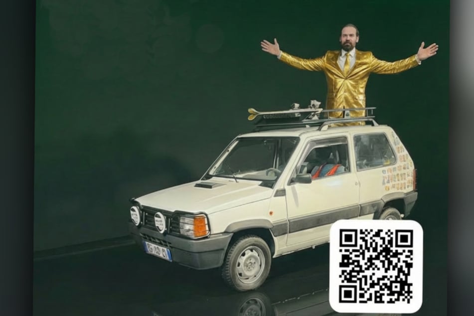 In diesem Schmuckstück geht es für Michael Rösch (41) zu den Olympischen Winterspielen.