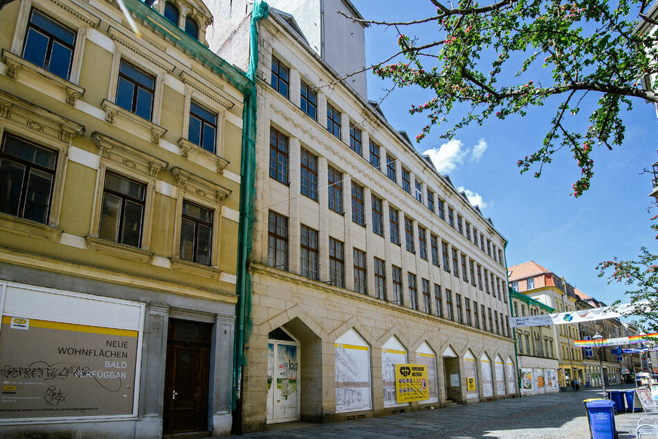 Das 1907 eröffnete Kaufhaus Schocken in Zwickau wird für 33 Millionen Euro saniert und revitalisiert.