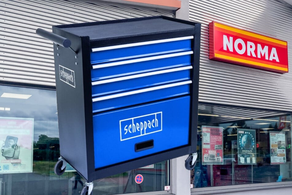 Dieser große Werkstattwagen ist bei NORMA ab Montag (6.10.) im Angebot