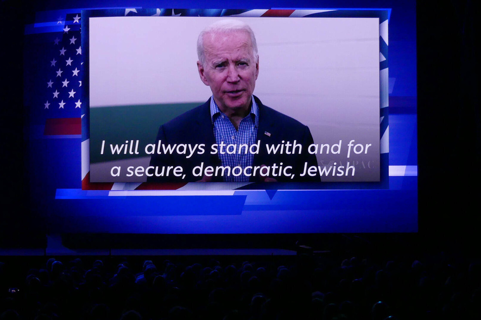 Joe Biden spoke at the 2020 AIPAC Policy Conference – the largest annual gathering of the pro-Israel movement in the US.