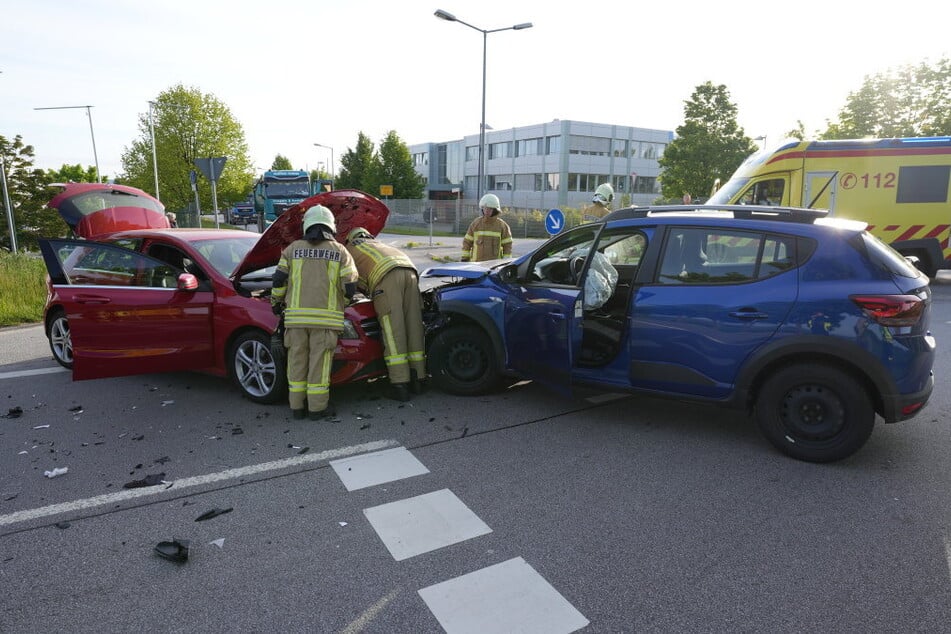 In Bloaschütz krachten am Donnerstag zwei Autos gegeneinander.
