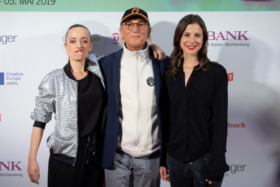 Otto am Donnerstagabend zusammen mit Nellie Thalbach (links) und Aylin Tezel (rechts).