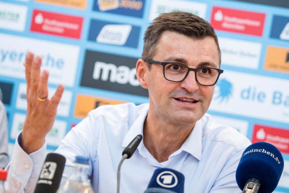 Michael Köllner, Trainer des TSV 1860 München.