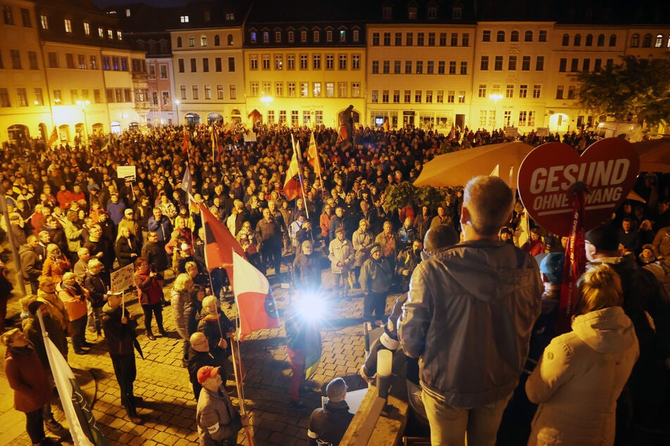 Sowohl in Gera als auch in einigen weiteren thüringischen Städten wurde am Montag wieder demonstriert.