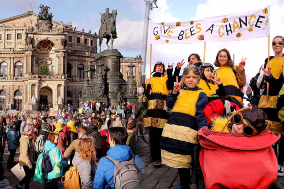 Fridays for Future Dresden: Demonstranten fühlen sich von Polizei provoziert