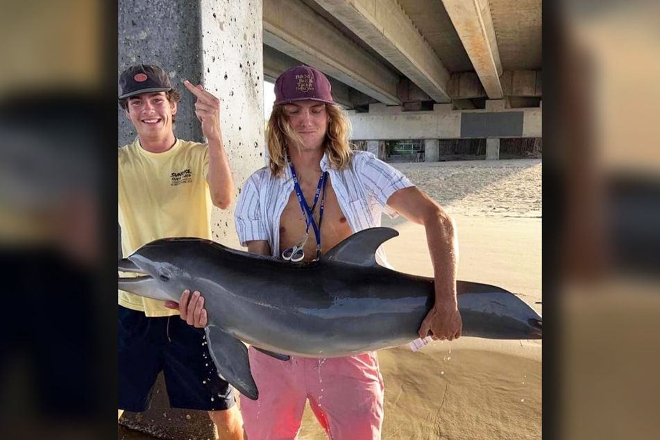 Mit diesem Foto sorgte ein Angler aus Florida für einen Shitstorm.
