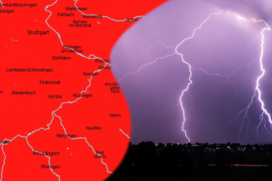 Der Deutsche Wetterdienst hatte eine Unwetterwarnung herausgegeben.