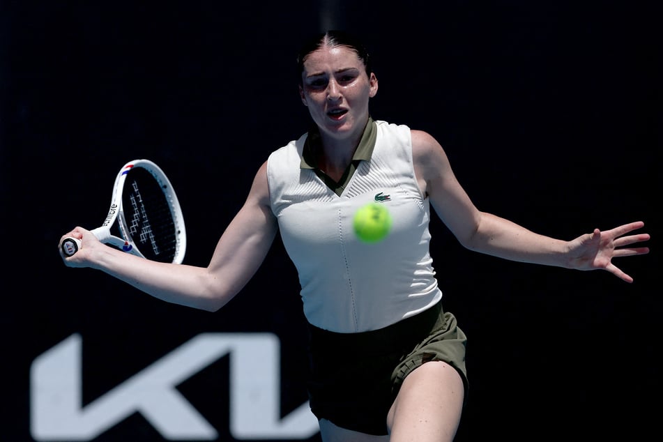 Elsa Jacquemot (22) hatte im Zweitrunden-Match der Australian Open ihre Emotionen nicht im Griff.