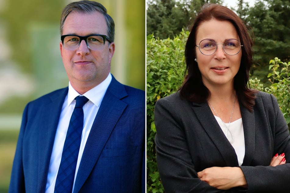 Antje Ruhland-Führer (AfD) muss sich gegen Alexander Erbert (46, CDU) geschlagen geben.