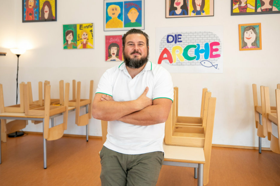 Marcel Bretschneider (37), Leiter der Arche.