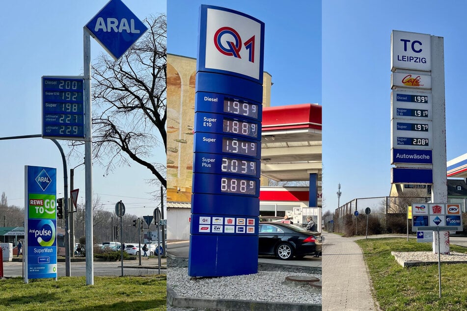 Leipzig: Energiekrise jetzt schon in Sachsen angekommen: Diesel reißt Zwei-Euro-Marke