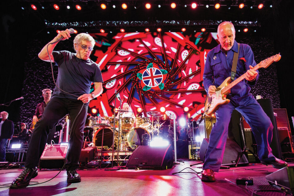 Roger Daltrey (79, l.) und Gitarrist Pete Townshend (78) sind die einzigen Überlebenden der Urbesetzung.
