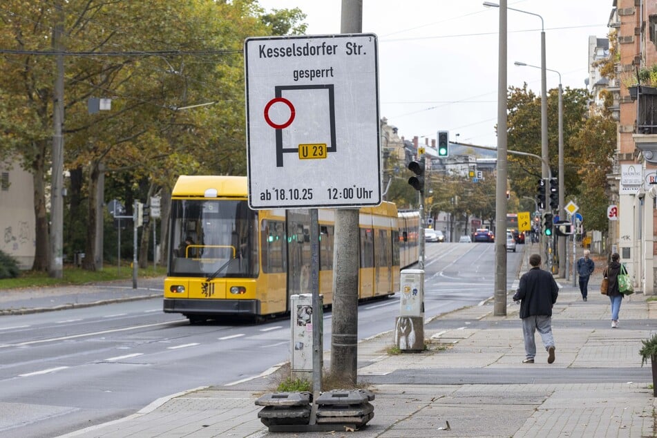 Am Wochenende kommt es zu Umleitungen in Löbtau.