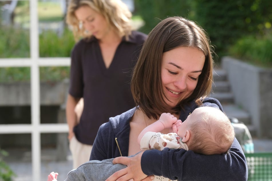 Michelle Barthel (31) legt im Film "Baby im Korb" eine besonders beeindruckende schauspielerische Leistung hin.