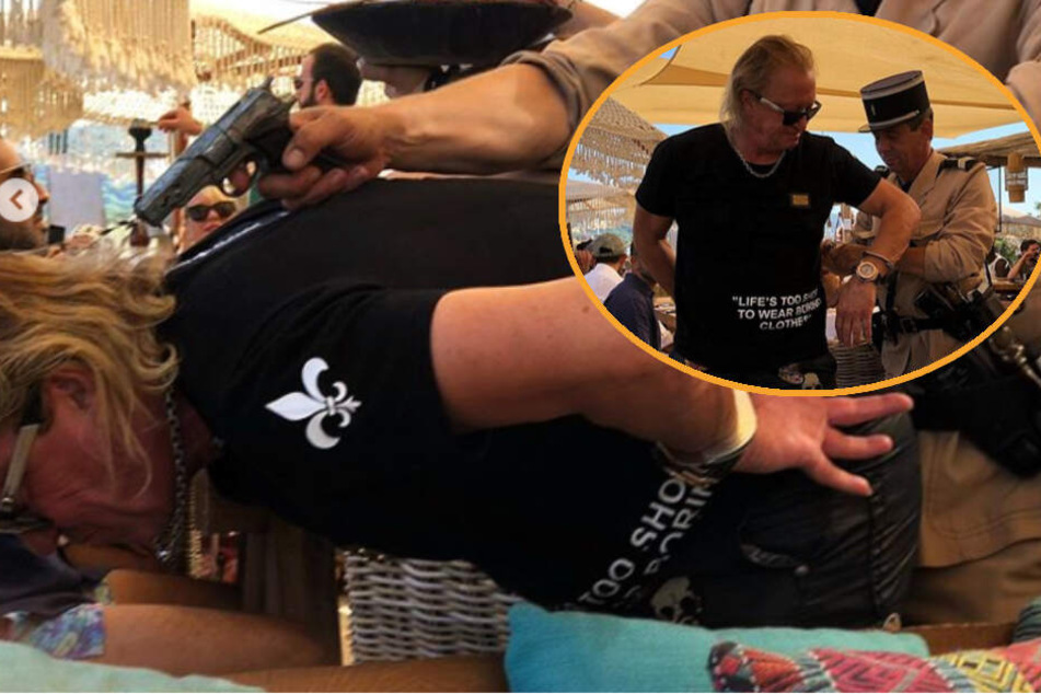 Schock für die Fans: Hier wird Robert Geiss mit Waffe am Kopf in St. Tropez verhaftet