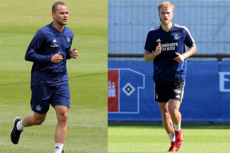 Ewerton (links) und Timo Letschert absolvierten bisher meist nur Rehamaßnahmen.