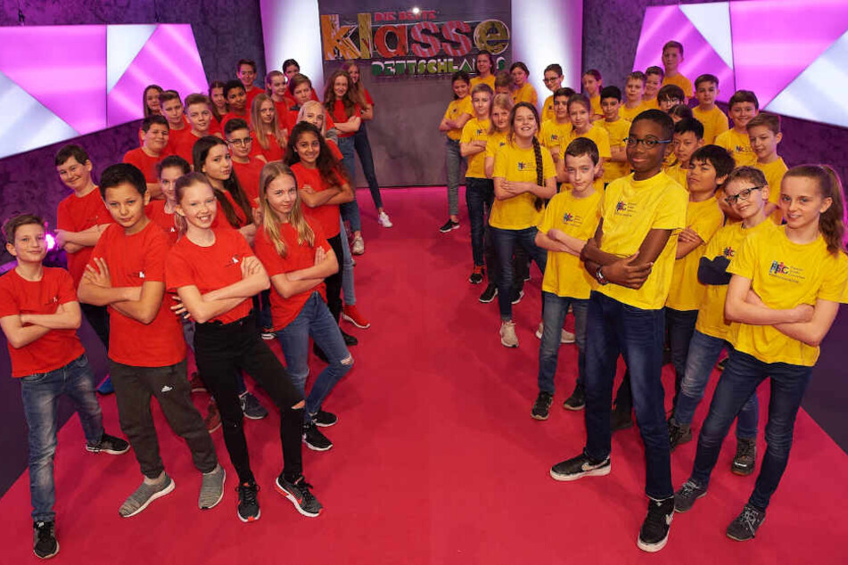 Am 13. Mai treten gegeneinander an die Klasse 6a vom musikalisch-sportlichen Gymnasium Leipzig (links) und die Klasse 6a vom Friedrich-Schiller-Gymnasium Marbach (rechts)