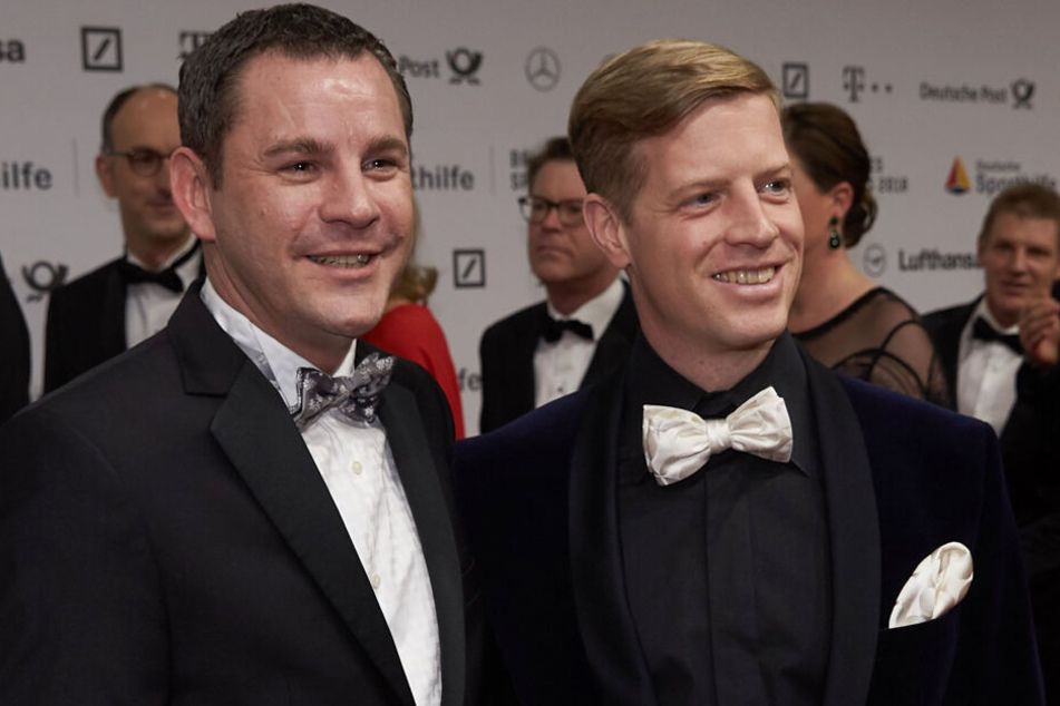 Sven Gerich (links) mit seinem Partner Helge.