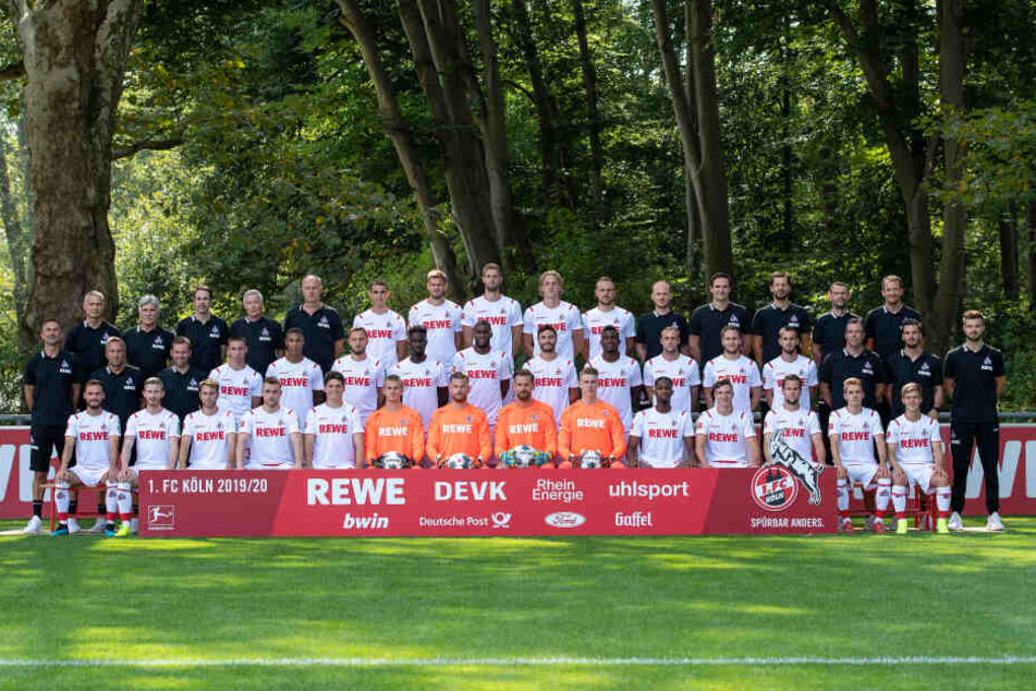 Die Mannschaft des 1. FC Köln für die Saison 2019/20.