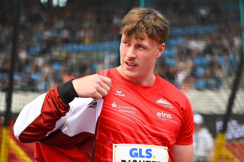 Diskus-Star Steven Richter (23).