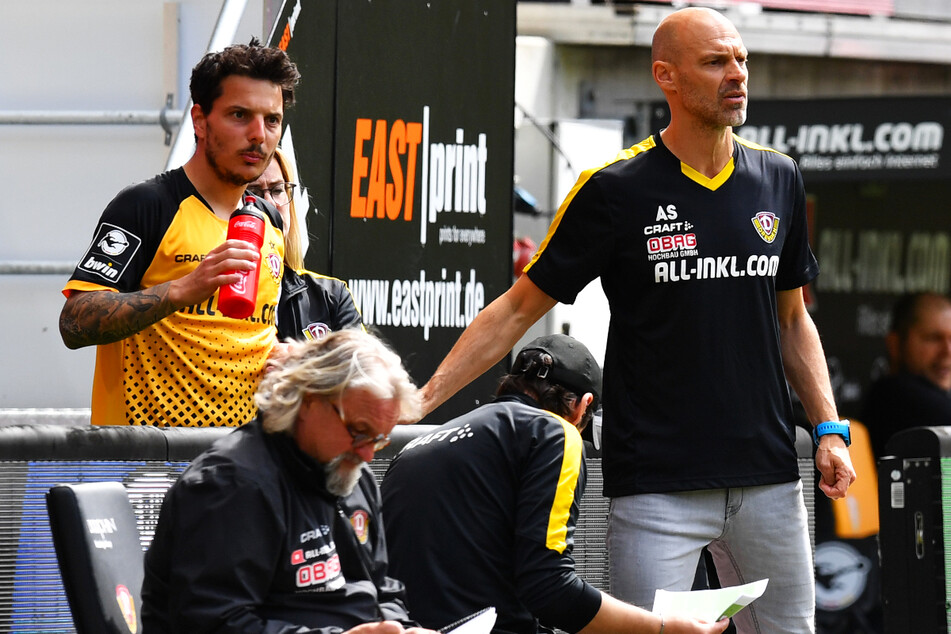 Alexander Schmidt (53, right) has already worked with Philipp Housener (33, left) at Dynamo Dresden.