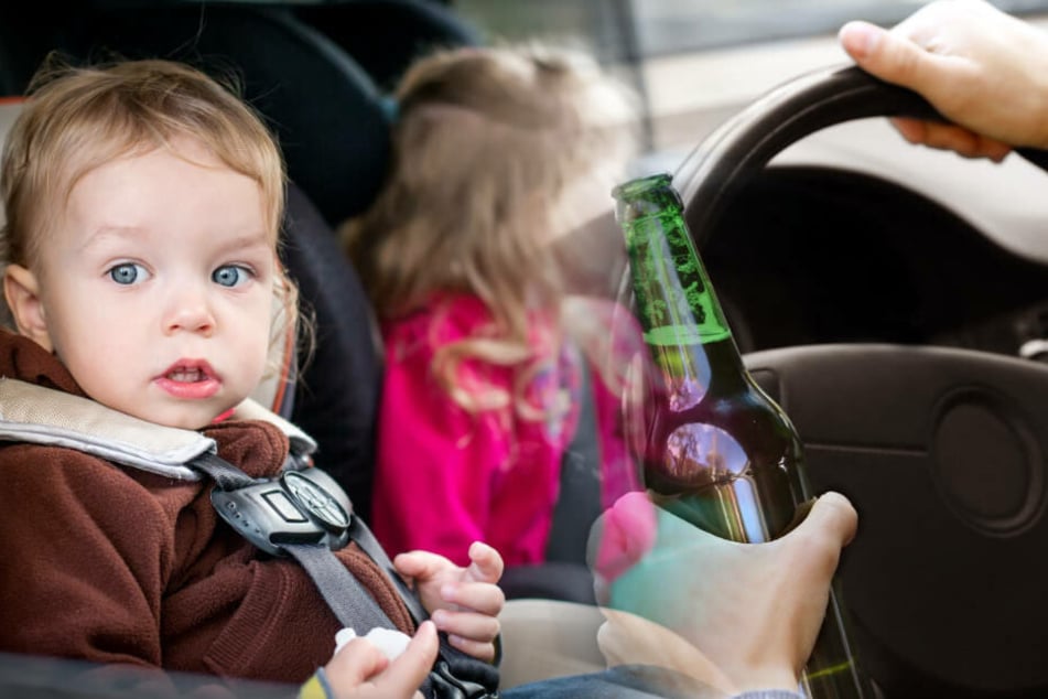 Mit seinen zwei Kindern im Auto und zwei Promille im Blut war der 35-Jährige auf der A5 unterwegs (Symbolbild).