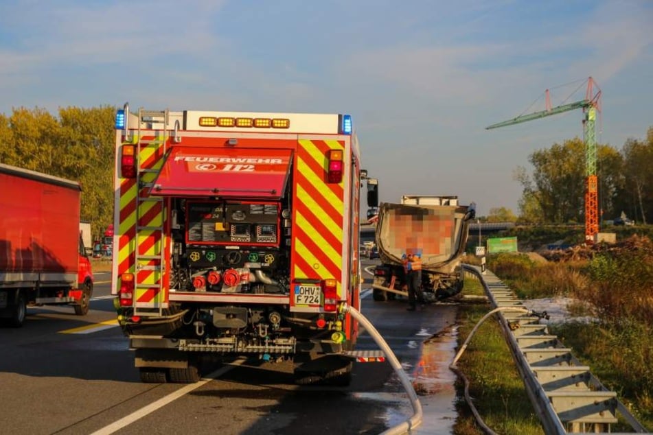 Die Feuerwehr konnte den Brand schnell löschen.