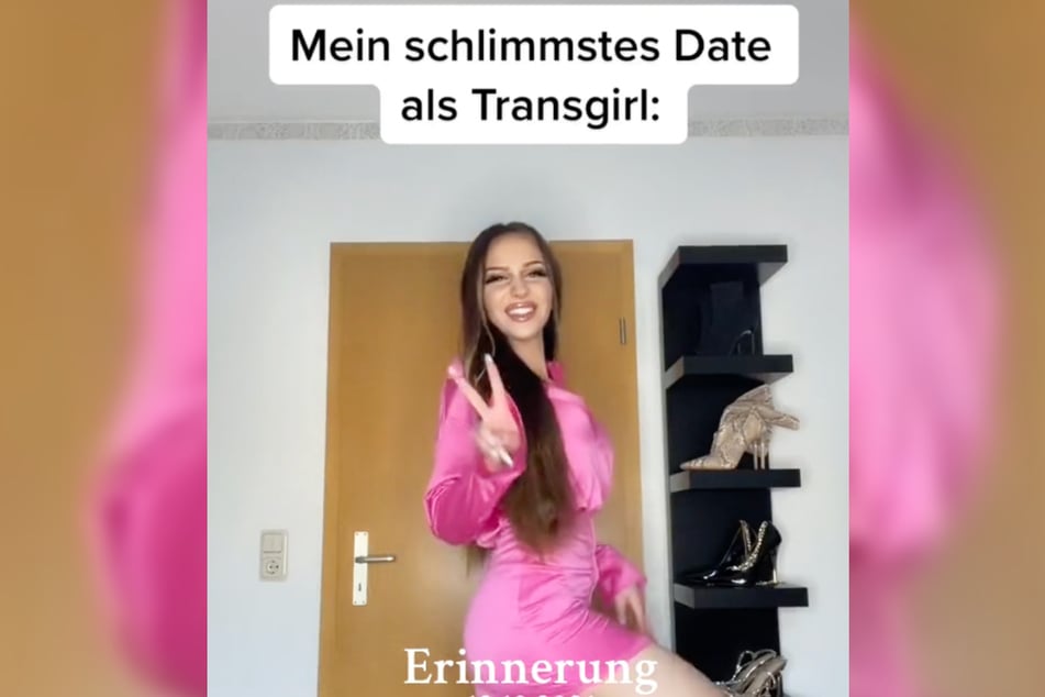 In ihrem jüngsten TikTok-Clip erinnert sich die 25-Jährige an ihr "schlimmstes Date als Transgirl".