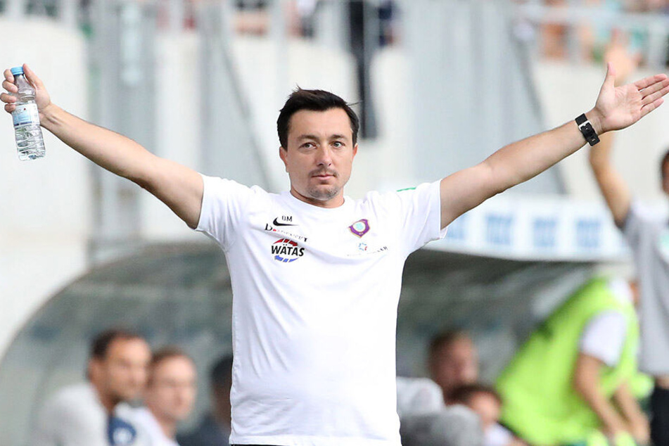 FCE-Trainer Daniel Meyer konnte sich darüber freuen, dass seine Taktik in Fürth aufging.