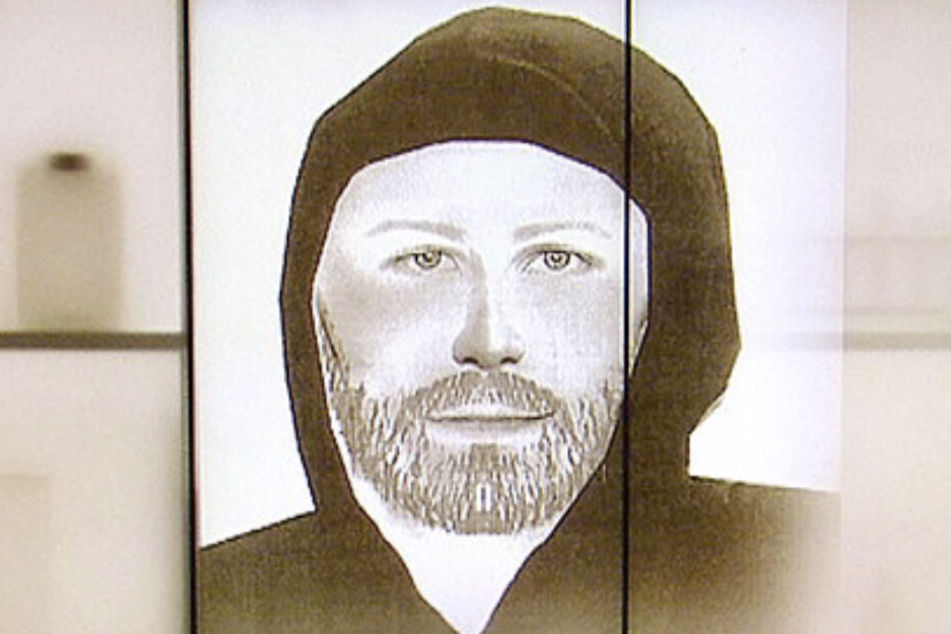 Vom passive Mittäter konnte dieses Phantombild angefertigt werden.