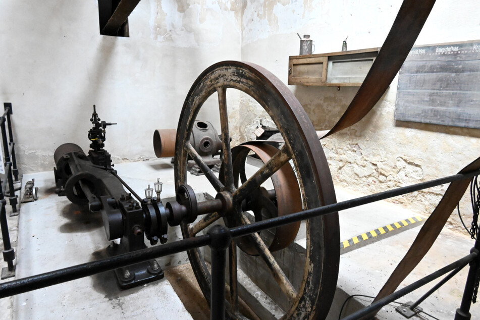 Die historische Maschine soll in den Museumsbetrieb integriert werden.