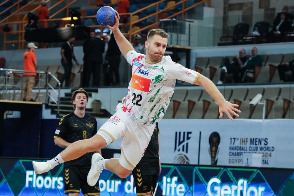 Lukas Mertens (29) war bester Torschütze des SC Magdeburg. (Archivbild)