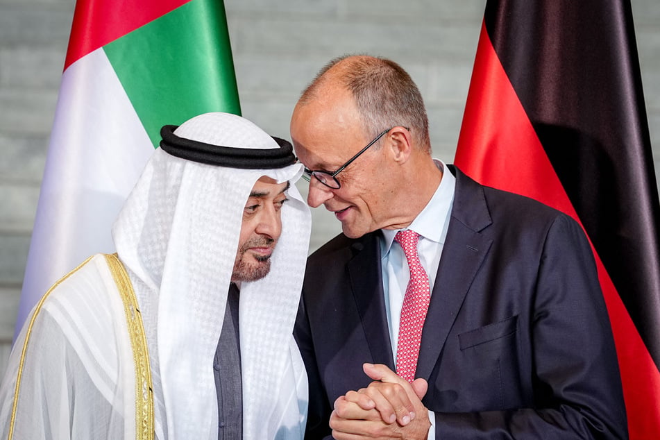 Der VAE-Präsident begann am Donnerstag einen zweitägigen Staatsbesuch in Deutschland.