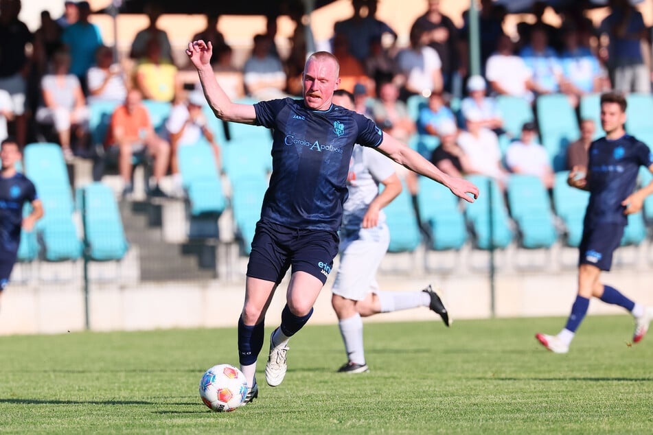 Wird Ron Berlinski (31) zum Heimderby am Dienstagabend gegen den FSV Zwickau wieder fit?