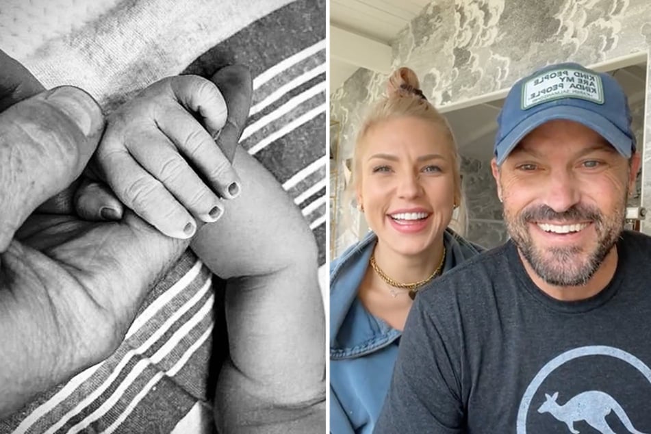 Brian Austin Green and Sharna Burgess are parents!