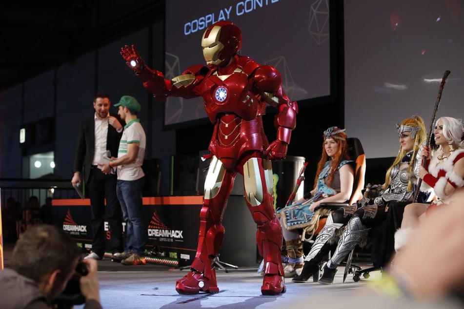 Als Ironman gewann Rocco Zschuppe 2018 den Cosplay Contest in Leipzig.