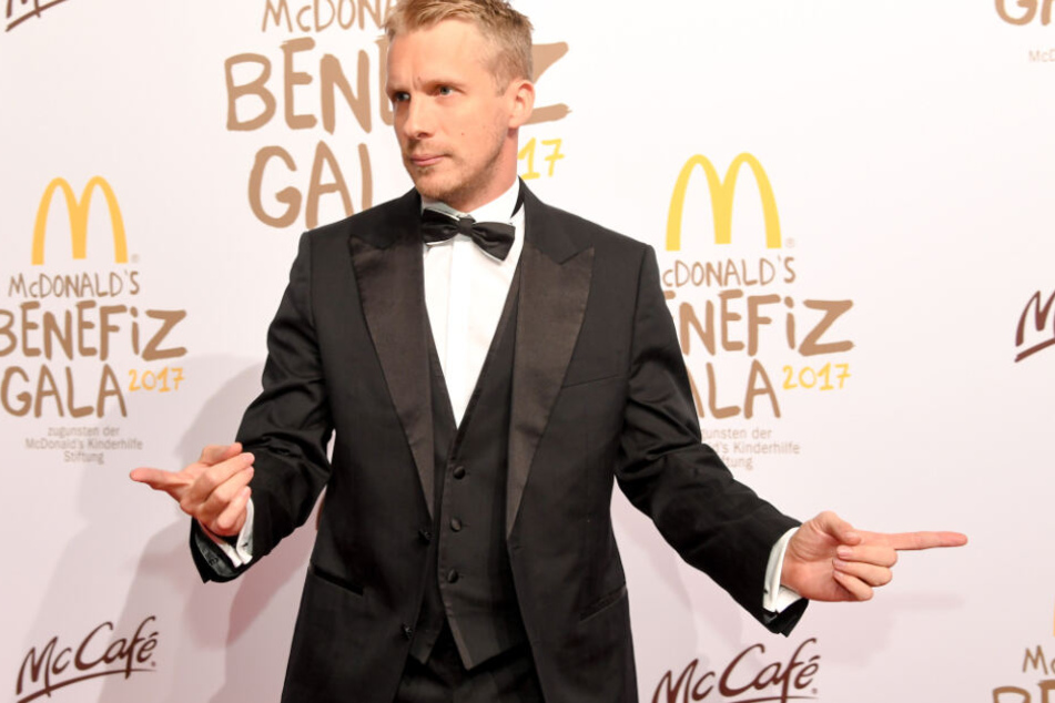 Comedian Oliver Pocher (41) bei der Benefizgala zugunsten der McDonald's Kinderhilfe.