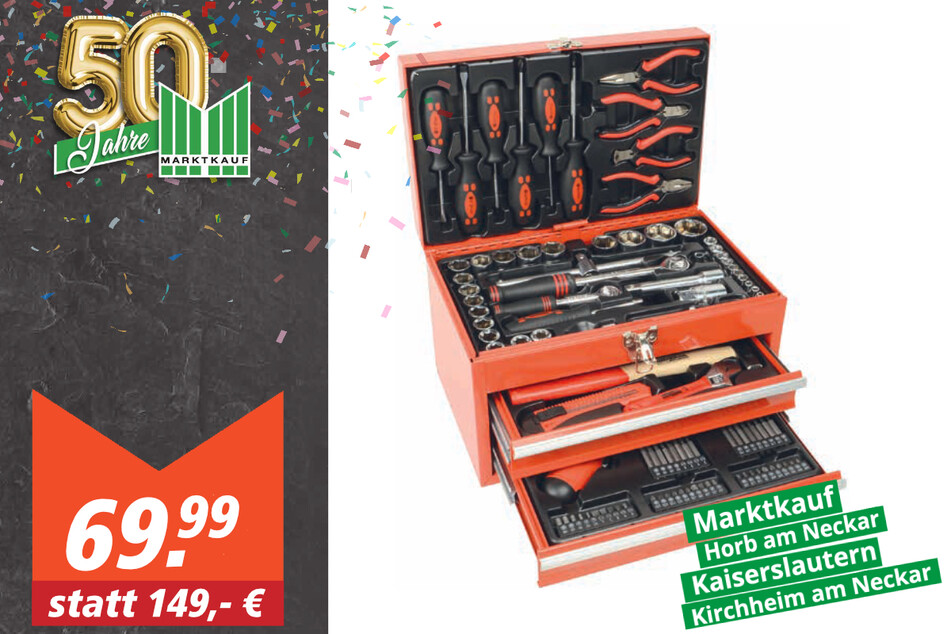 Gebrüder Mannesmann Werkzeugbox
für 69,99 Euro