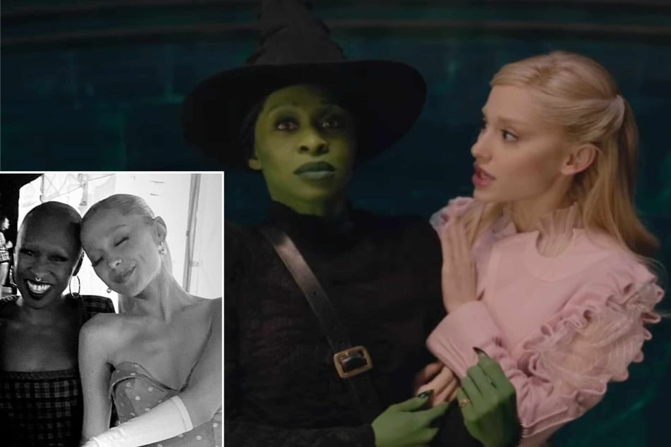 Ariana Grande (r.) and Cynthia Erivo (l.) have mentioned their close bond before on social media and in interviews, and the two even got matching tattoos in January to celebrate their forever friendship.