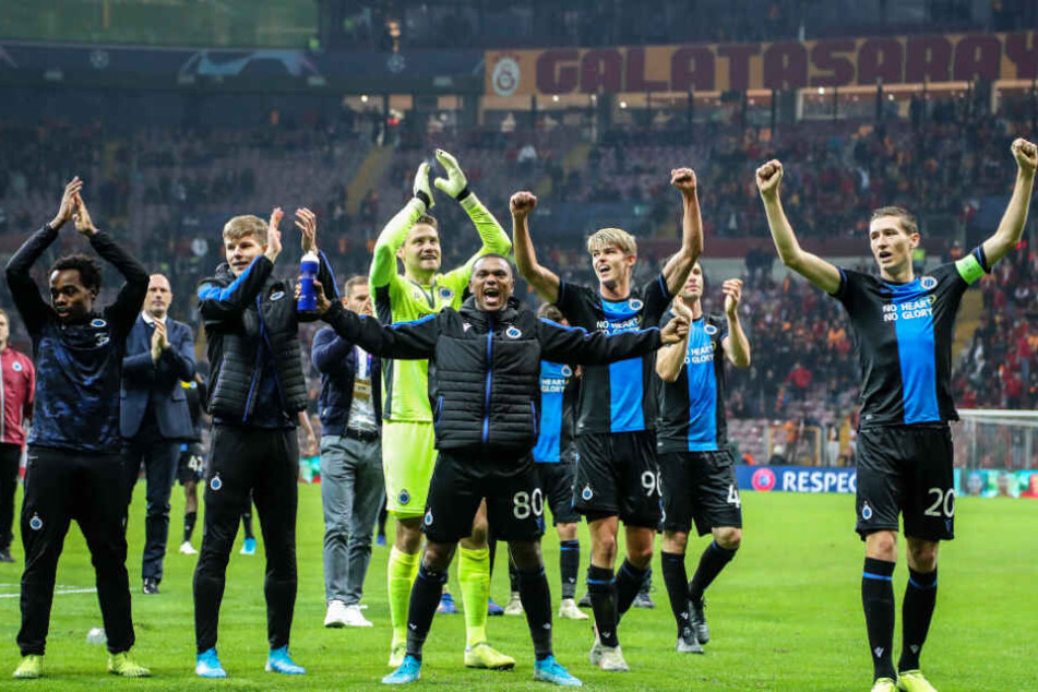 Der FC Brügge glich bei Galatasaray Istanbul in der Nachspielzeit aus und liegt damit in der Tabelle weiter vor dem türkischen Traditionsverein.