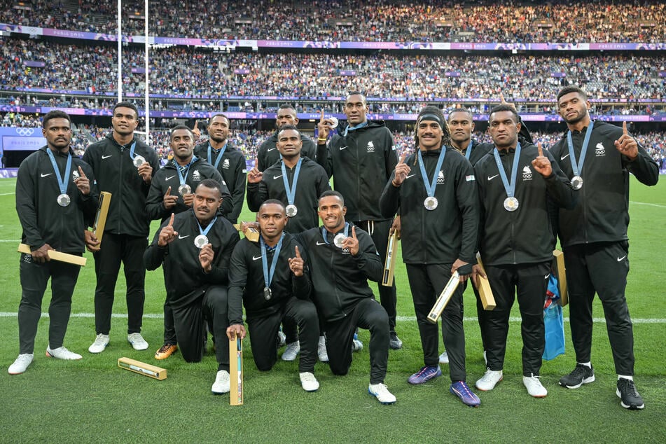Mit der Rugby-Nationalmannschaft Fidschis holte Josaia Raisuqe im vergangenen Sommer Silber bei den Olympischen Spielen.