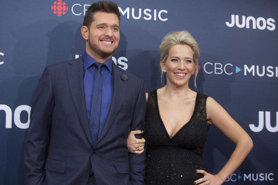 Die Angst um die Kinder wird immer bleiben: Michael Bublé mit Ehefrau Luisana Lopilato.