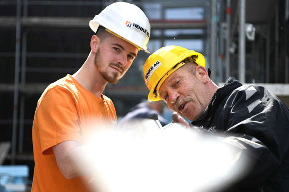 Auch auf dem Bau sind noch zahlreiche Lehrstellen zu besetzen, vor allem bei den Dachdeckern.