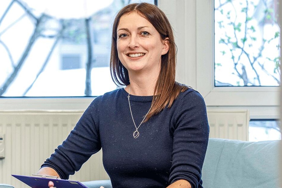 Eva Wingerter (36) ist Programmleiterin in der Beratungsstelle "Kita-Rat" an der Bautzner Straße 22.