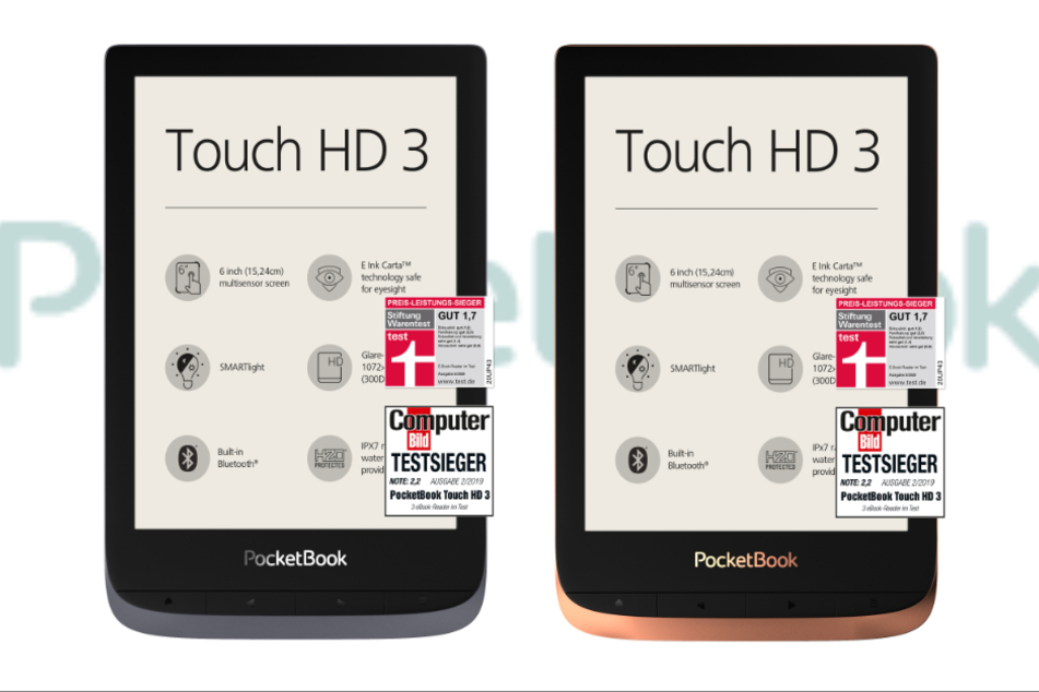 Ob Links- oder Rechtshänder: Der E-Reader liegt gut in der Hand.