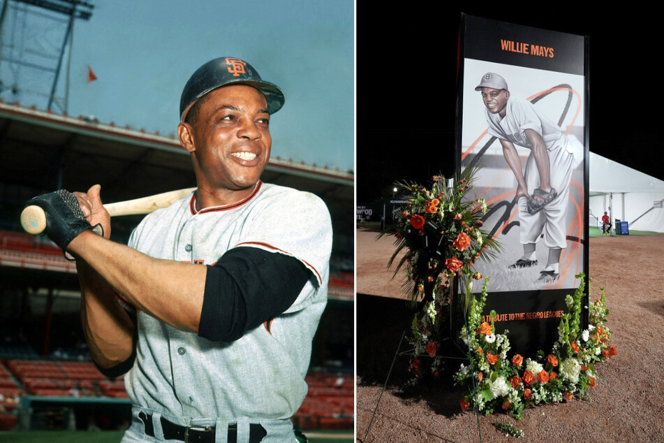 MLB pays powerful tribute to Willie Mays and other Negro League stars