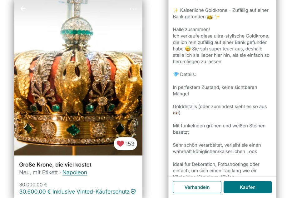 Vermutlich waren die Inserate als makabrer Scherz gedacht, um Aufmerksamkeit zu provozieren.