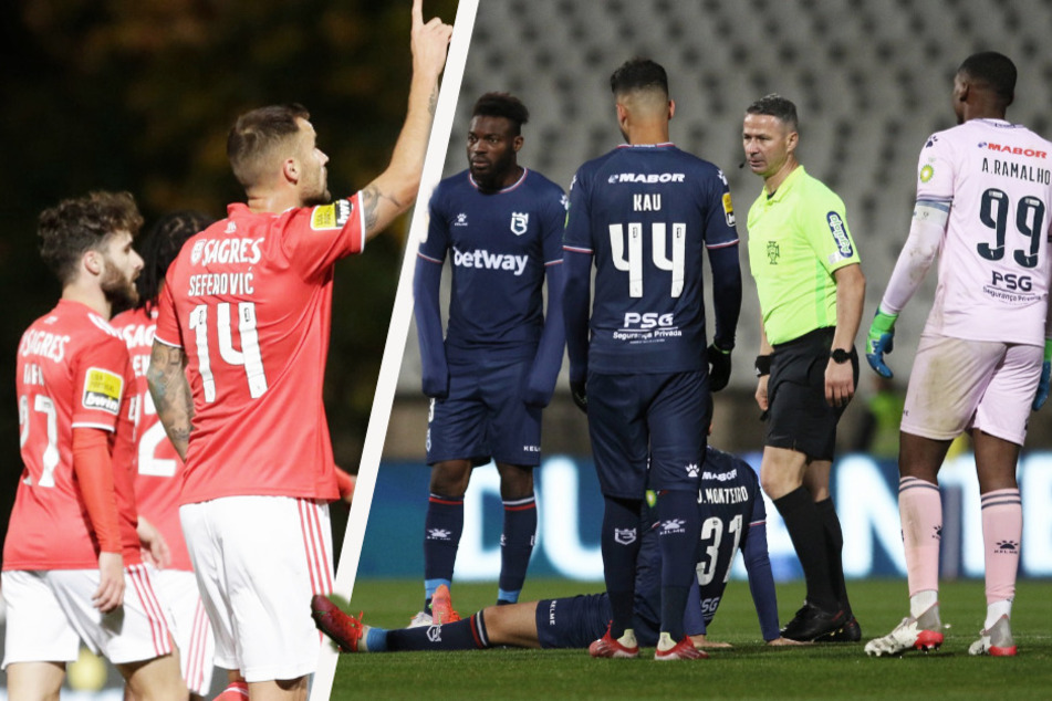Corona-Desaster bei Skandal-Spiel: Benfica-Gegner nur noch zu sechst - Abbruch beim Stand von 0:7!