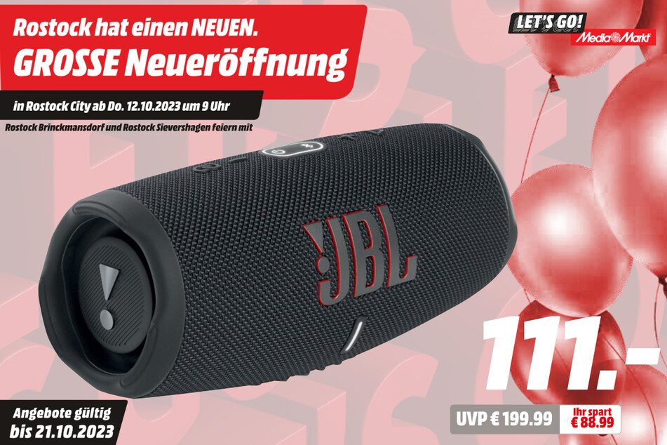 JBL-Bluetooth-Lautsprecher für 111 statt 199,99 Euro.